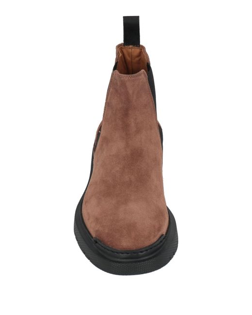 ALAMANNI Brown Ankle Boots for men