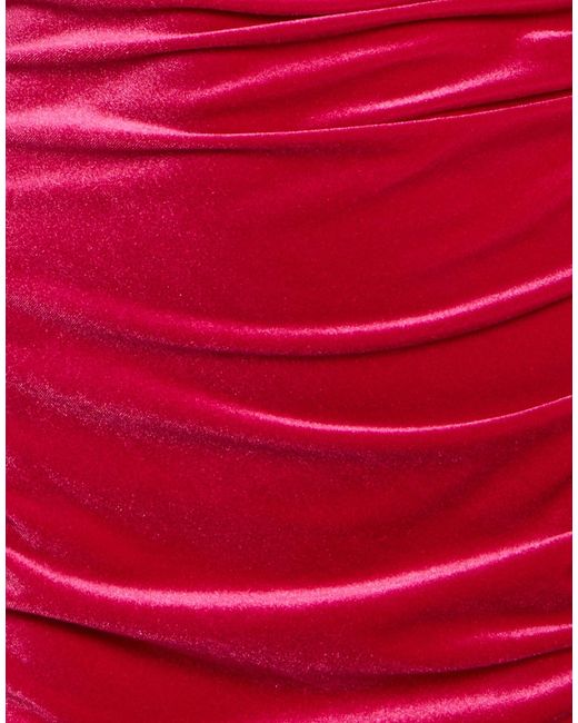 HUGO Red Mini Dress Polyester, Elastane