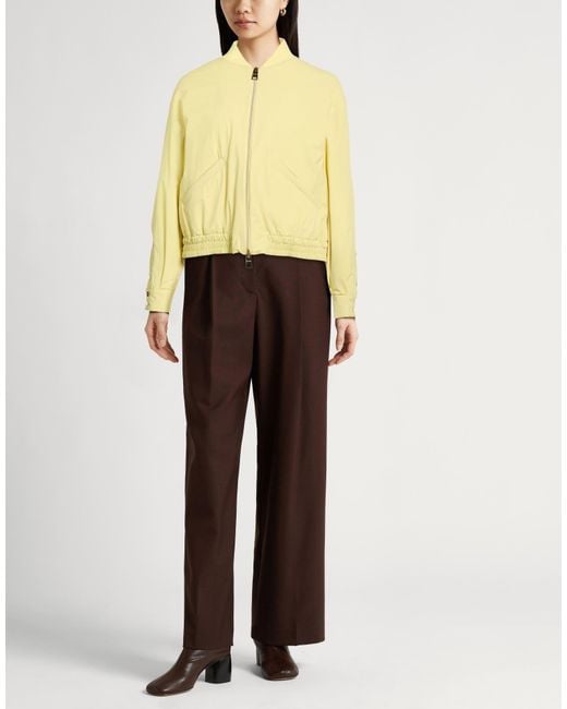 Herno Yellow Jacket Polyamide, Elastane, Polyurethane