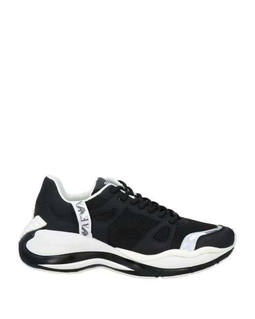 Emporio Armani Black Sneakers