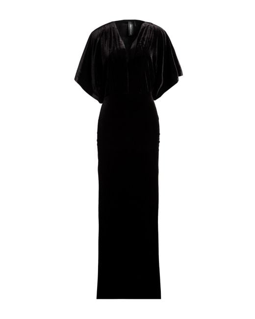 Norma Kamali Black Maxi Dress