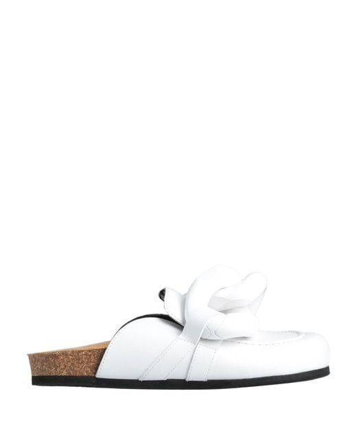 J.W. Anderson White Mules & Clogs