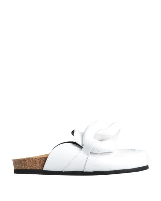 J.W. Anderson White Mules & Clogs