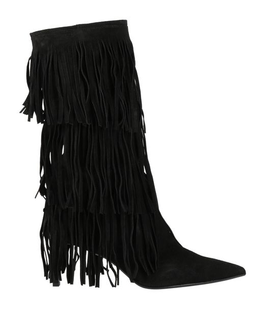 J.A.P. JOSE ANTONIO PEREIRA Black Boot Leather