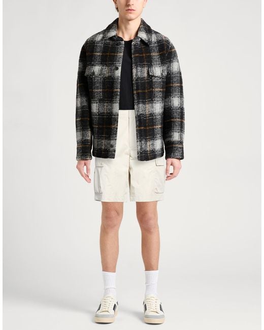 Belstaff Natural Shorts & Bermuda Shorts Cotton, Polyamide for men