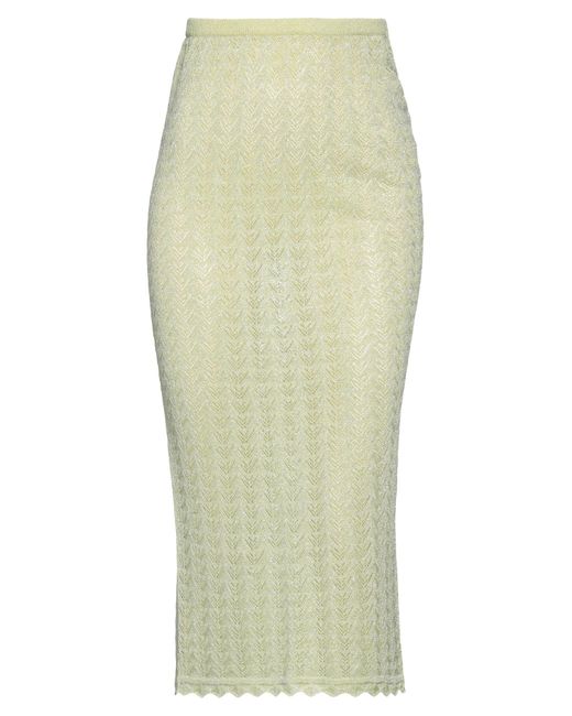 Alessandra Rich Green Midi-Rock