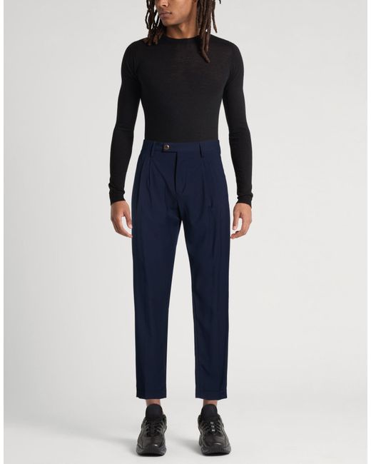 Daniele Alessandrini Blue Trouser for men