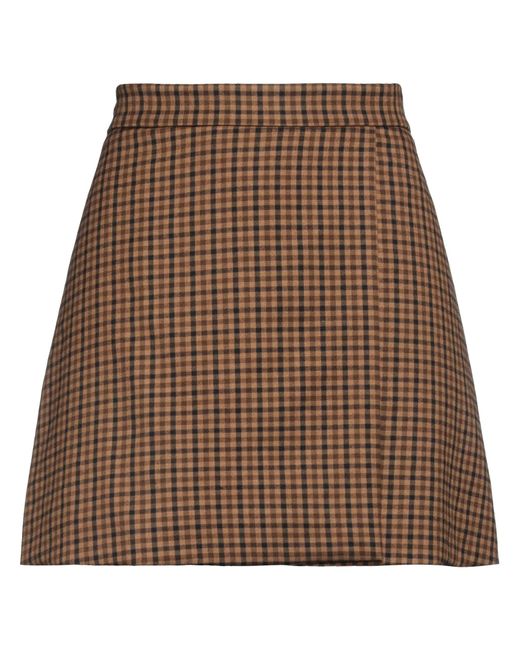 Ottod'Ame Brown Minirock