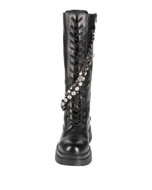 Tosca Blu Black Boot Leather