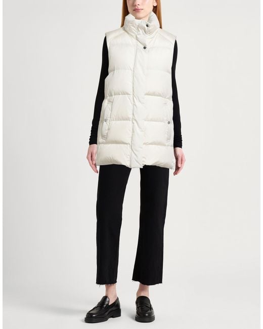 Woolrich White Gilet