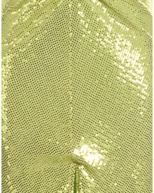 Nora Barth Green Maxi Dress Polyester, Elastane