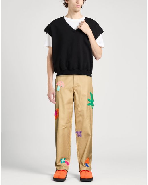 NAHMIAS Yellow Trouser for men