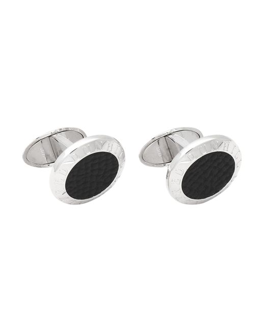 Dunhill Black Cufflinks And Tie Clips for men
