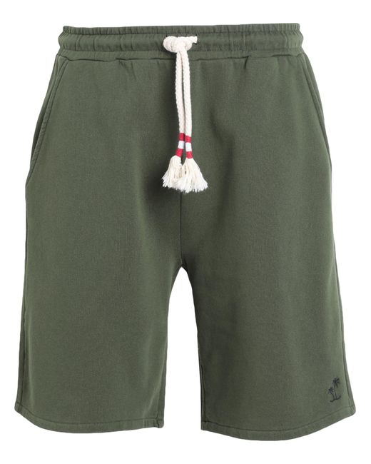 Mc2 Saint Barth Green Shorts & Bermuda Shorts for men
