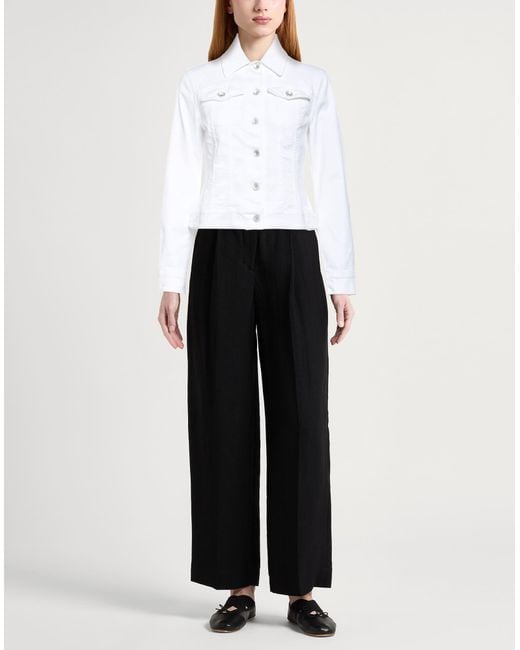 Jacob Cohen White Jeansjacke/-Mantel