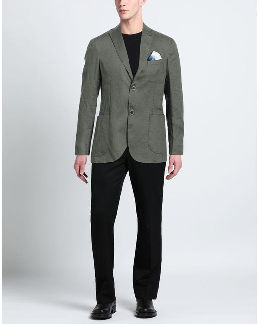 FALKO ROSSO® Green Blazer for men