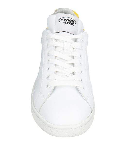 Acbc X Missoni White Sport Sneakers Textile Fibers