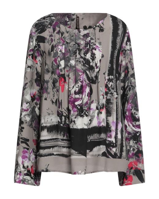 Manila Grace Gray Top