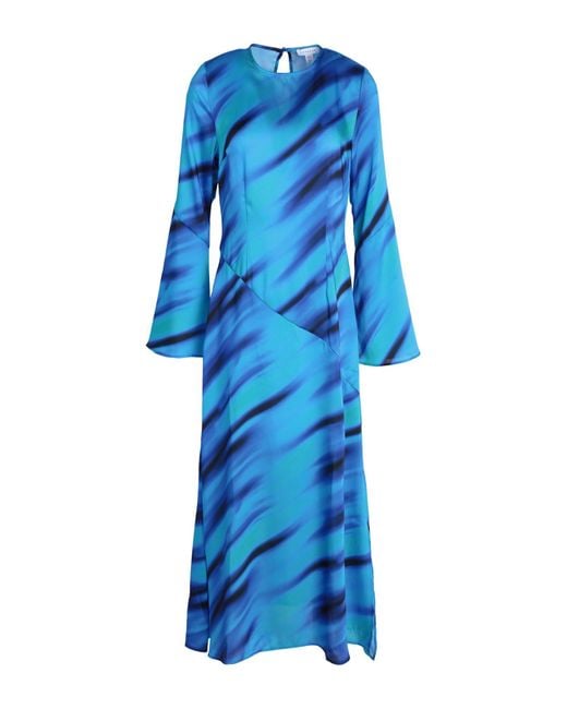 TOPSHOP Blue Maxi Dress