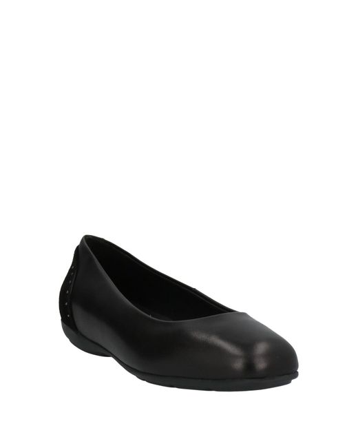 Geox Black Ballet Flats