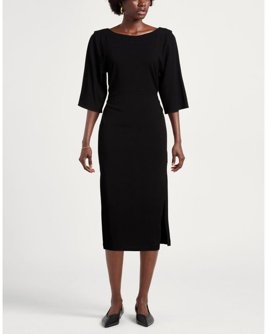 Ba&sh Black Midi Dress