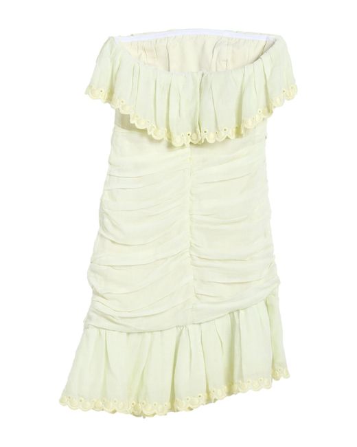 Isabel Marant Yellow Mini Dress