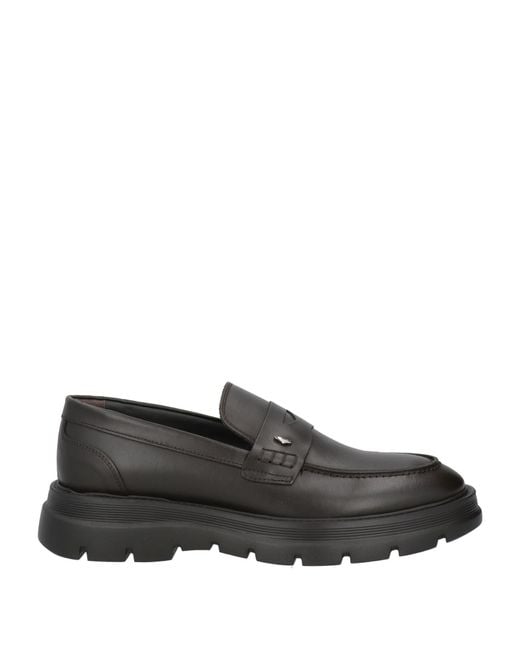 Alberto Guardiani Gray Loafer for men