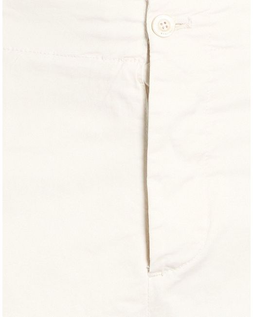 Boglioli White Pants Cotton, Elastane for men