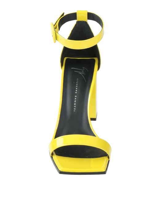 Giuseppe Zanotti Yellow Sandals