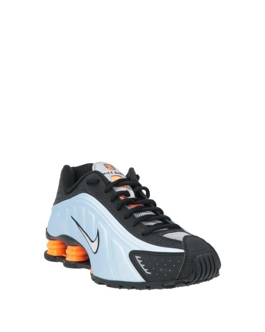 Nike Blue Light Sneakers Synthetic Material