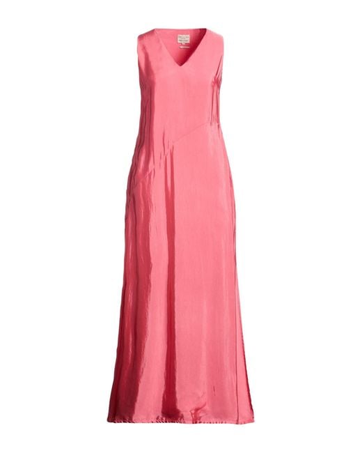 ALESSIA SANTI Pink Maxi Dress Viscose, Cupro