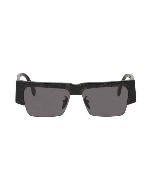 Marcelo Burlon Gray Sunglasses for men
