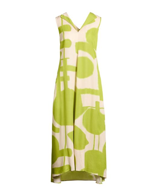Pierantonio Gaspari Green Midi Dresses