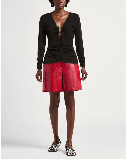 Just Cavalli Black Top Polyester, Elastane