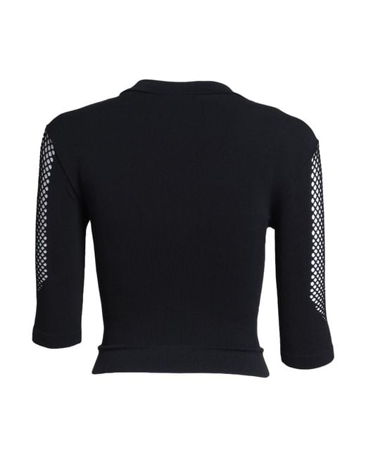 Moschino Blue Top Polyamide, Elastane