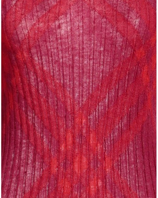 Burberry Red Turtleneck