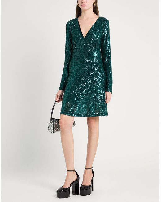 Le twins Green Mini-Kleid