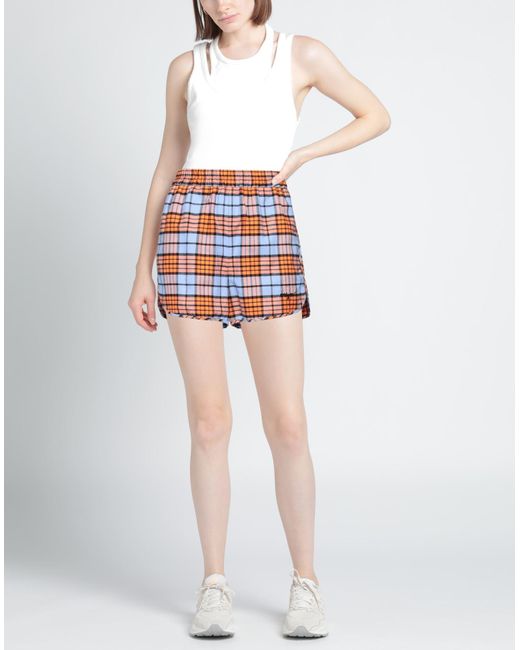 MSGM Red Shorts & Bermuda Shorts