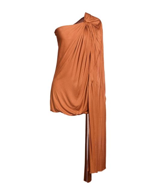GIUSEPPE DI MORABITO Orange Mini Dress