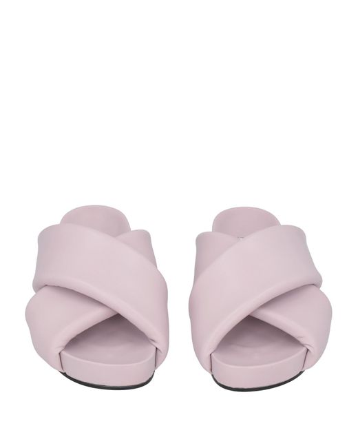 Jil Sander Pink Sandals