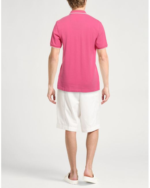 Polo La Martina de hombre de color Pink