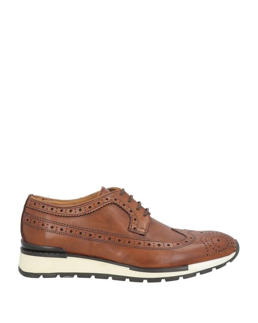 Bruno Verri Brown Lace-up Shoes for men