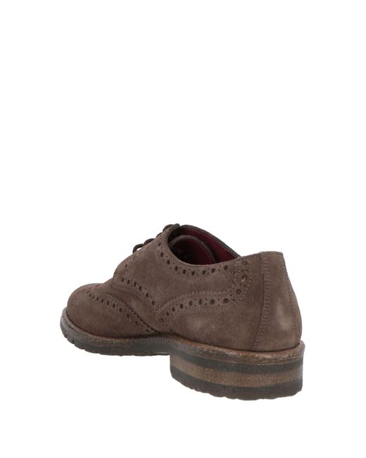 Antica Cuoieria Brown Lace-up Shoes for men