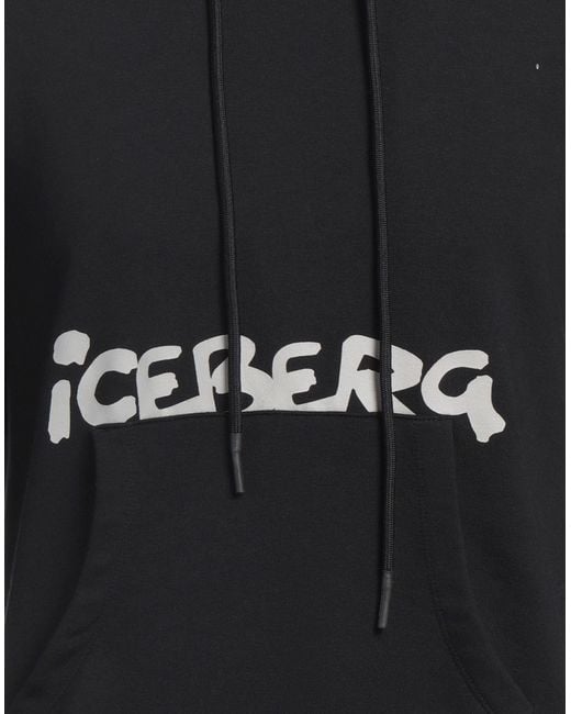 Iceberg Black Sweatshirt for men