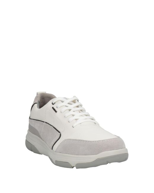 Geox White Trainers for men
