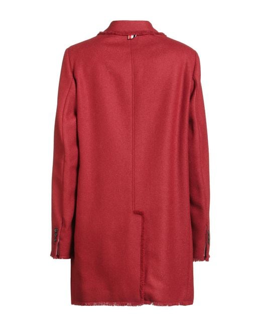 Thom Browne Red Blazer Wool