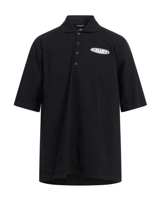 DSquared² Poloshirt in Black für Herren