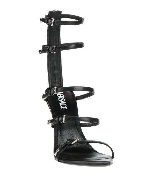 Versace Metallic Sandals