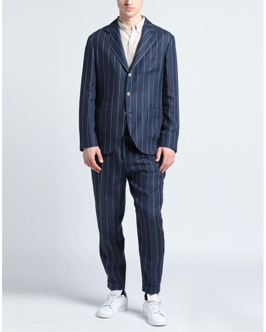 Traje Brunello Cucinelli de hombre de color Blue