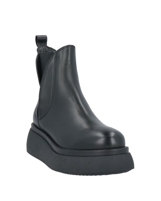 Pollini Black Ankle Boots